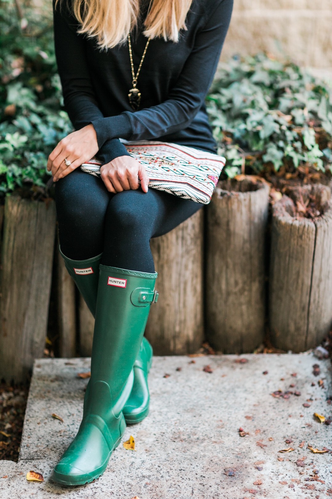 Quagga mobiel rijm How I Style My Hunter Boots and A Giveaway! - The Chic Mamas